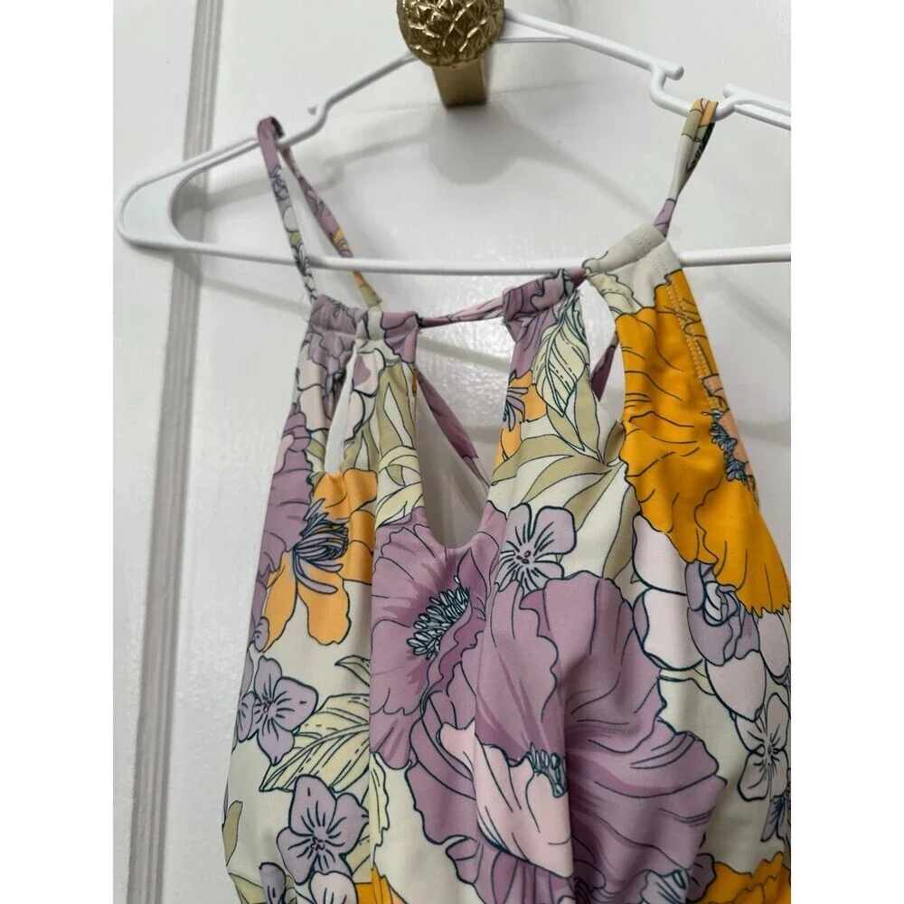 Women’s size X-large floral bathing suit